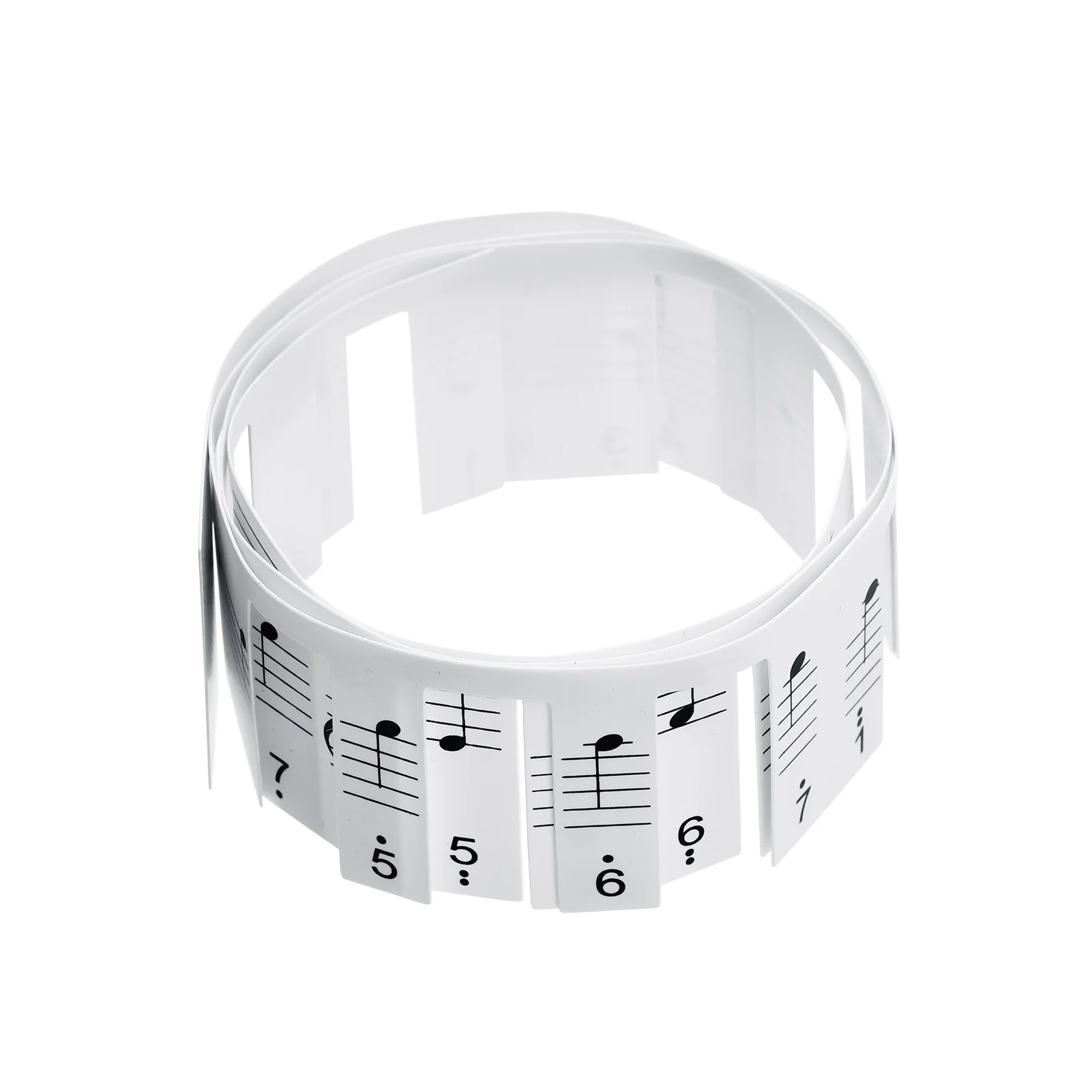 61-ключ фортепианная нота диаграммы нелипкий съемный пианино наклейки с музыкой