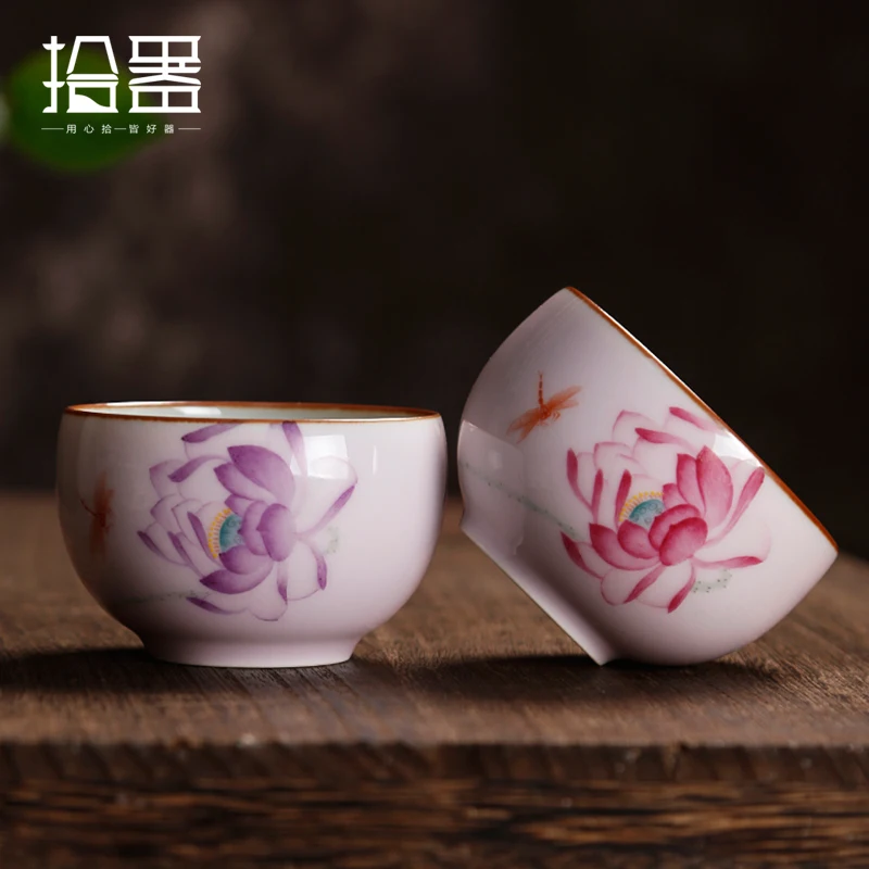 Новый Цзиндэчжэнь ручной работы ручная роспись мастер миска одна керамическая