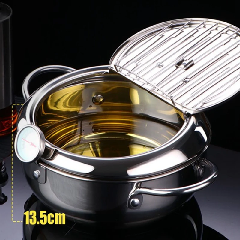 Рука мамы кухонная глубокая жаровня термометр регулируемая температура жареная