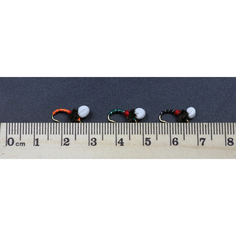 8 шт. подтяжки для форели оранжевого красного зеленого цветов |