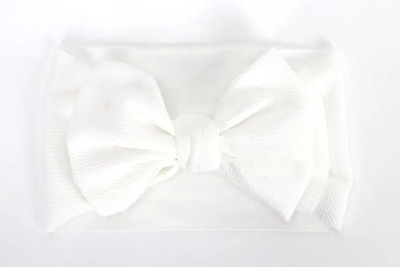 Новое поступление большая эластичная Детская повязка на голову из искусственной