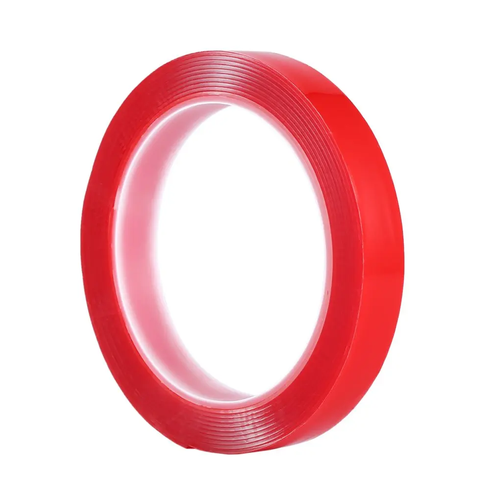 

Transparent Double Sided Tape Household Wall Hangings Adhesive Glue Tapes Car Sticker Auto Adhesive Tape 15mmX3m, 30mmX3m