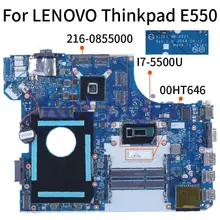 For LENOVO Thinkpad Edge E550 E550C I7-5500U R7 M265 2GB Notebook Mainboard NM-A221 00HT646 216-0855000 DDR3 Laptop Motherboard