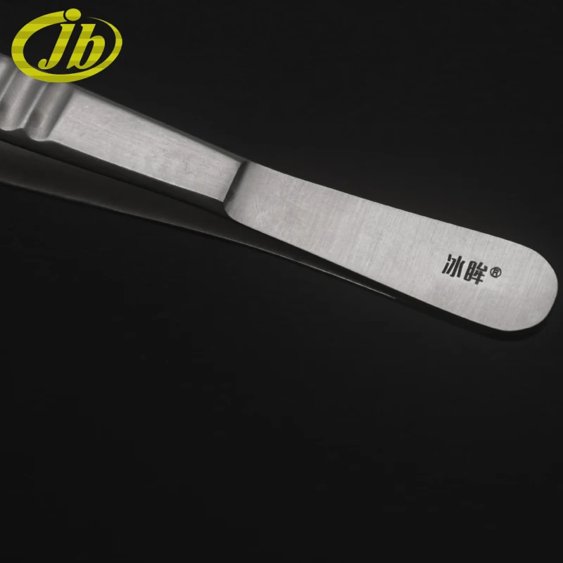 Notched Forceps stainless steel 16cm tissue forceps surgical operating instrument cosmetic plastic surgery
