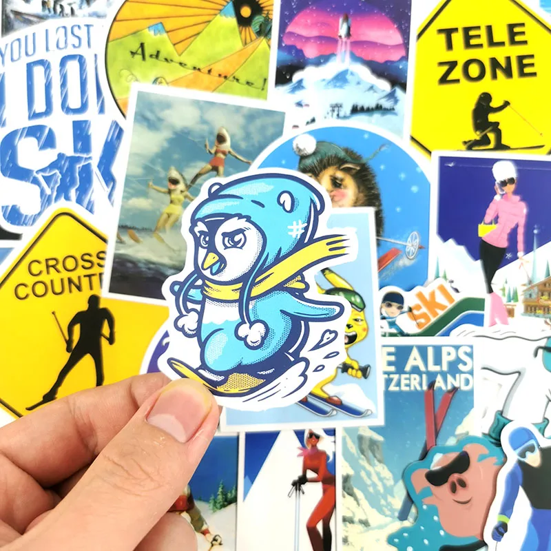 10/100 шт./лот модный скейтборд тренд брендовый логотип наклейка водонепроницаемые