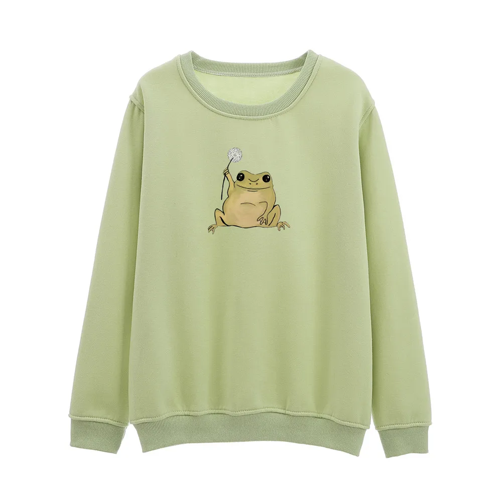 Cute Sweatshirt Women Oversize Hoodies Casual Loose O Neck Women Sweetshirts Winter Sweatshirt Hoodies Crewneck Loose Pullover