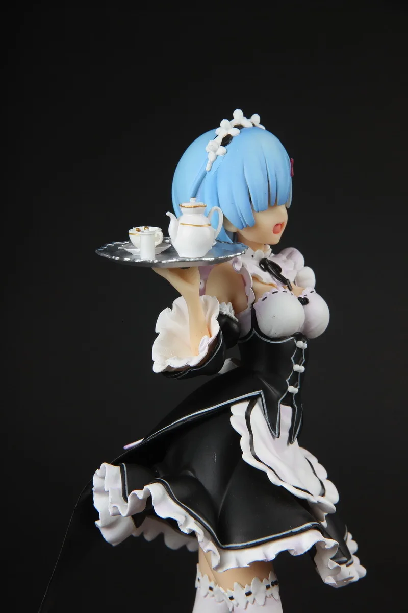 Re: Life другой мир от Zero re: zero Rem Ram кукла «горничная» Emilia Аниме Фигурка Фигурки Коллекция игрушки для детей Подарки