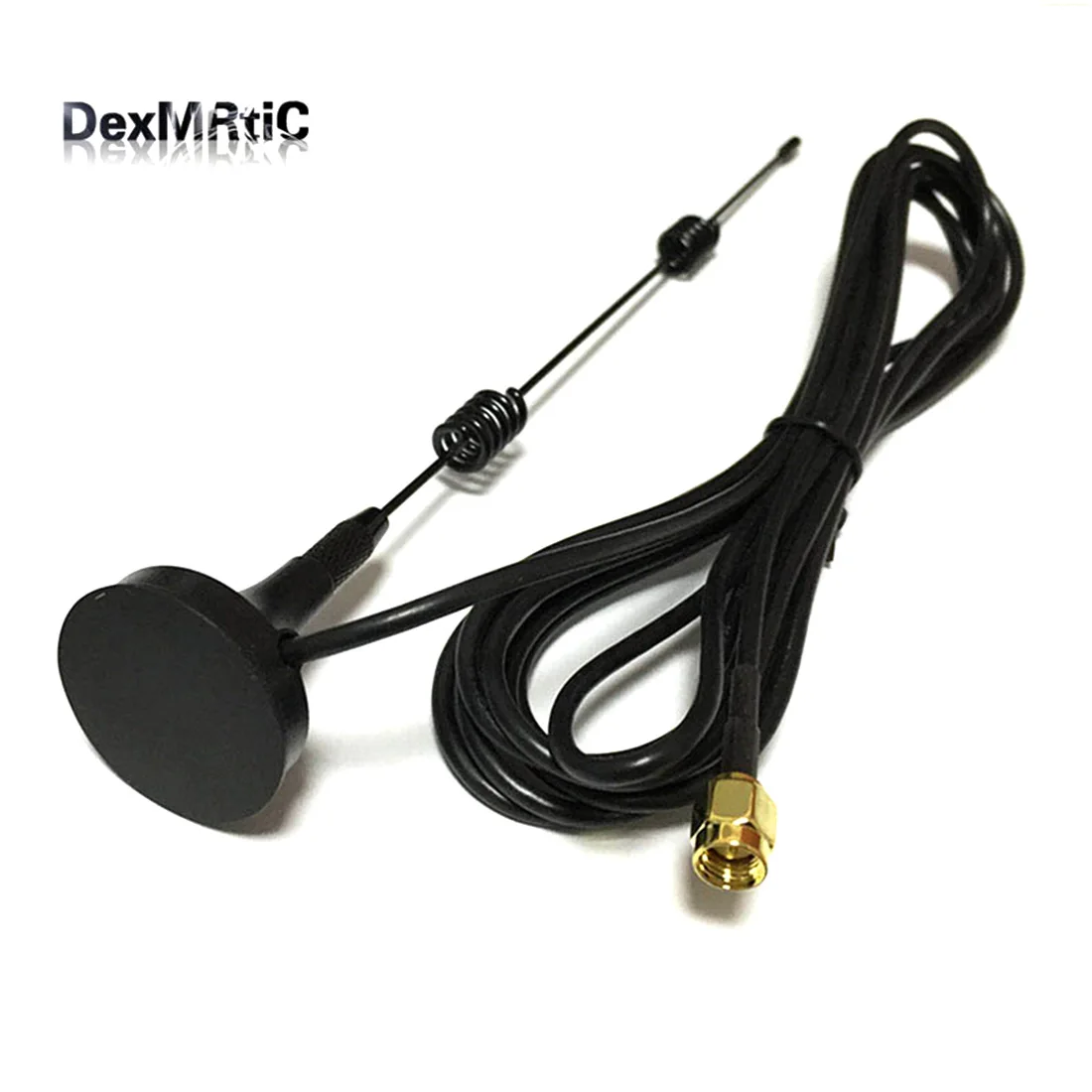 New 2.4Ghz Wifi Antenna SMA male 7dbi  high gain Magnetic Base Antenna signal Strengthen with External cable 3m