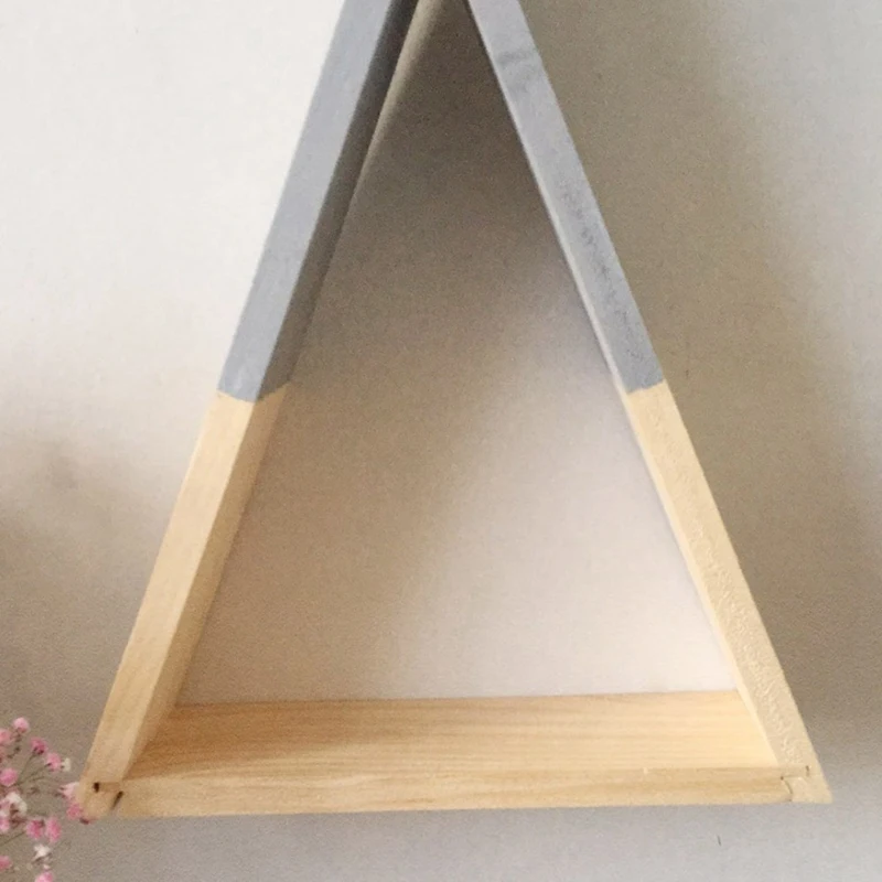 

Nordic Nursery Wooden X Hanging Storage Rack for Kids Room Decor Kids Room Decor Wood Shelf Wall Rack