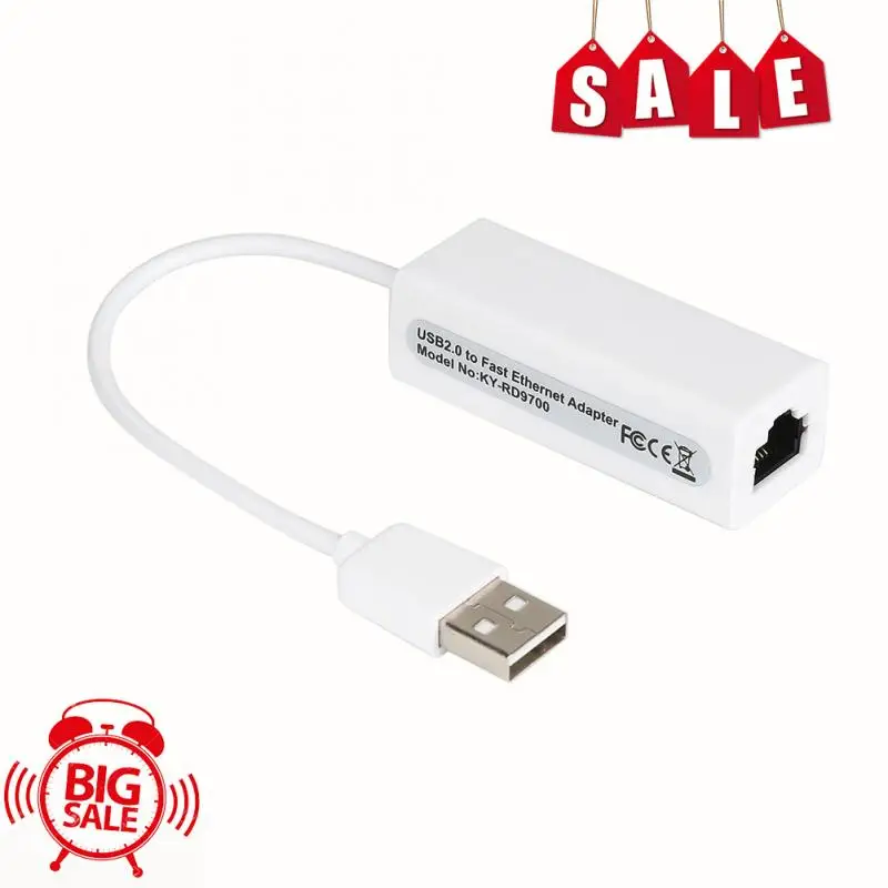 Адаптер Ethernet USB 2 0 сетевая карта к RJ45 Lan для Windows 10 PC Mi Box 3 S Nintendo Switch | Компьютеры и