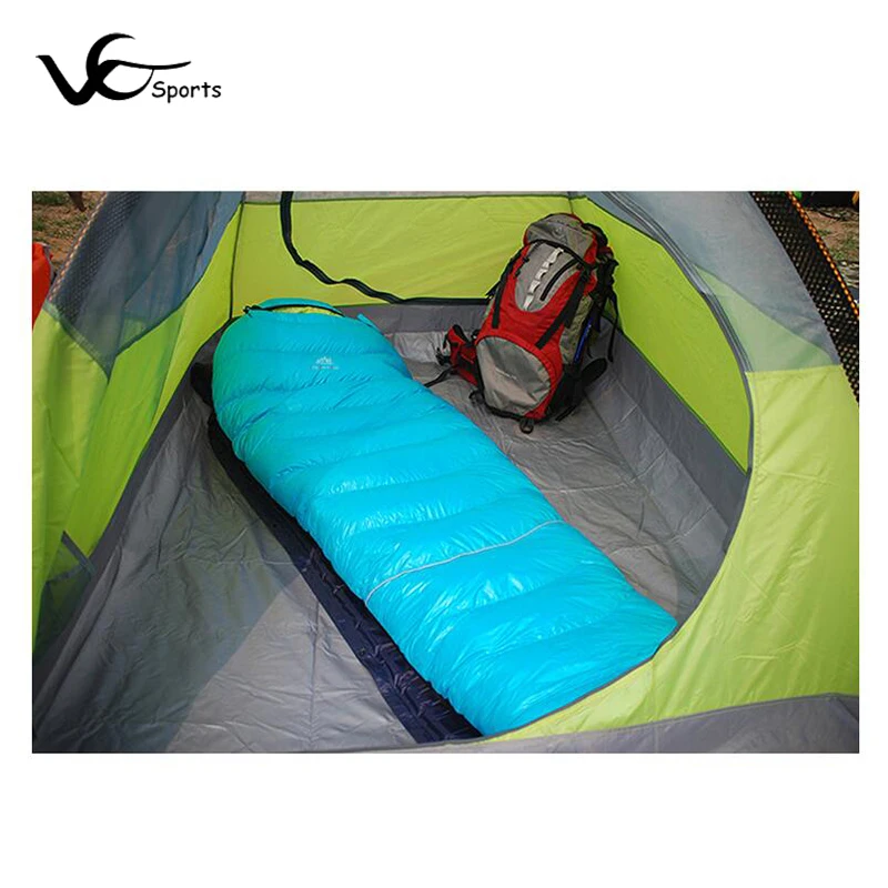 Сверхлегкий пуховой спальный мешок LMR для кемпинга зимние водонепроницаемые