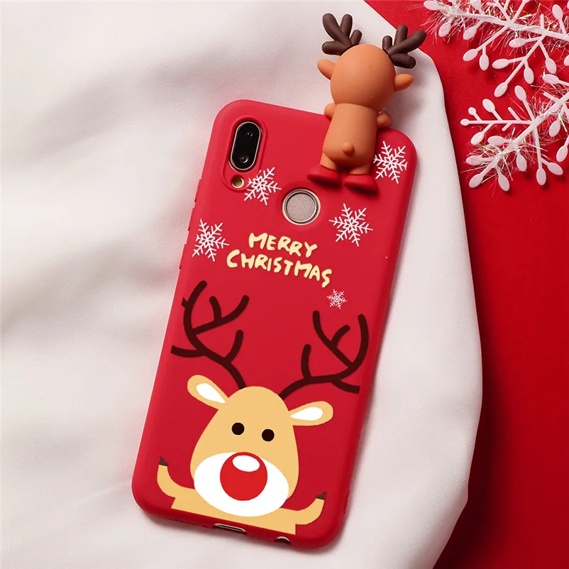 21Klho-sdjzmilu Чехол с милыми игрушками для huawei P20 P30 P10 P9 P8 Lite mate 10 20 30 Lite Pro P Smart Nova 3 3i 5 чехол из ТПУ с рождественским оленем - Цвет: 21Klho-sdjzmilu