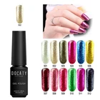 Платиновый лак для ногтей Docaty 7 мл, блестящий Гель-лак, полуперманентные лаки для ногтей, Гель-лак Kodi, все для маникюра