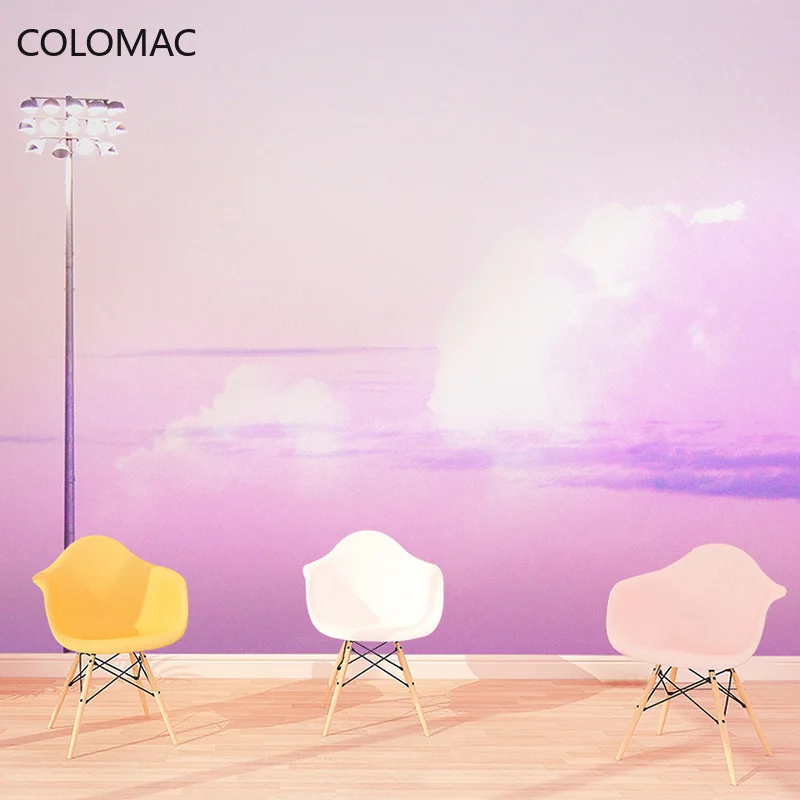 

Colomac Custom 3D Visual Extension Space Wallpaper KOL Clothing Store Bedroom Decoration Mural Home Decor Dropshipping