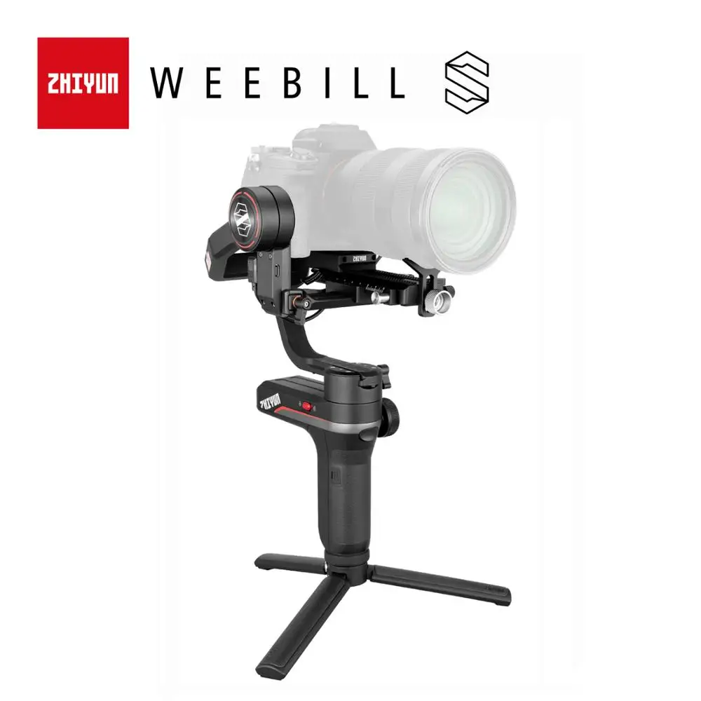 Zhiyun Weebill S лаборатории 3 осевой портативный монопод с шарнирным Замком Для