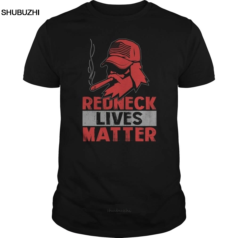 Новинка стильные смешные футболки Футболка Red Neck Lives модная футболка Мужская