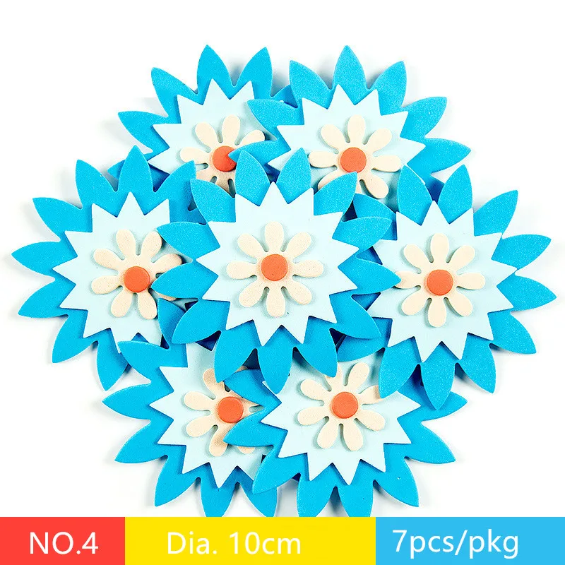 Marco de foto de dibujos animados 3D hecho a mano para ni&ntilde;os, Material EVA, juguetes de paquete para decoraci&oacute;n del hogar, artesan&iacute;as y artes ZLL-3