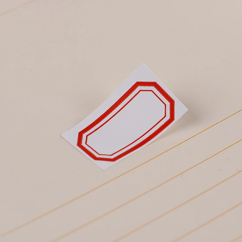 

10sheets/pack Stationery Label/Sticker White Label Labels Sticker Labels Paper Sealing Stickers Packaging For Jewelry/Box