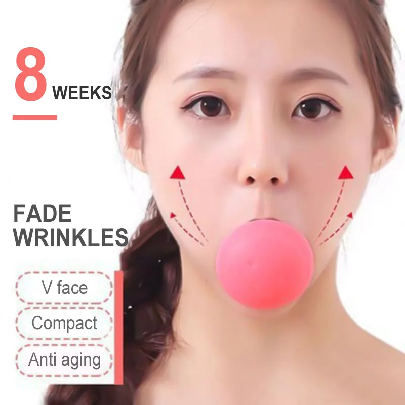 Jawline Exerciser Lifting & Firming Face Double Chin Remover Breathing Trainer Face Slimmer for Women Men Skin Care Tools