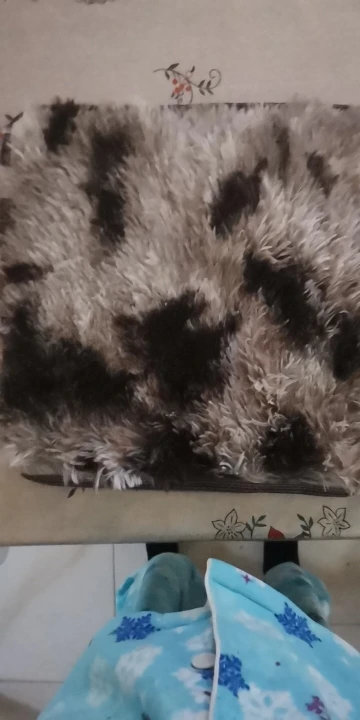 Ворсистый коврик с принтом плюшевый пол пушистые коврики для гостиной (реальный