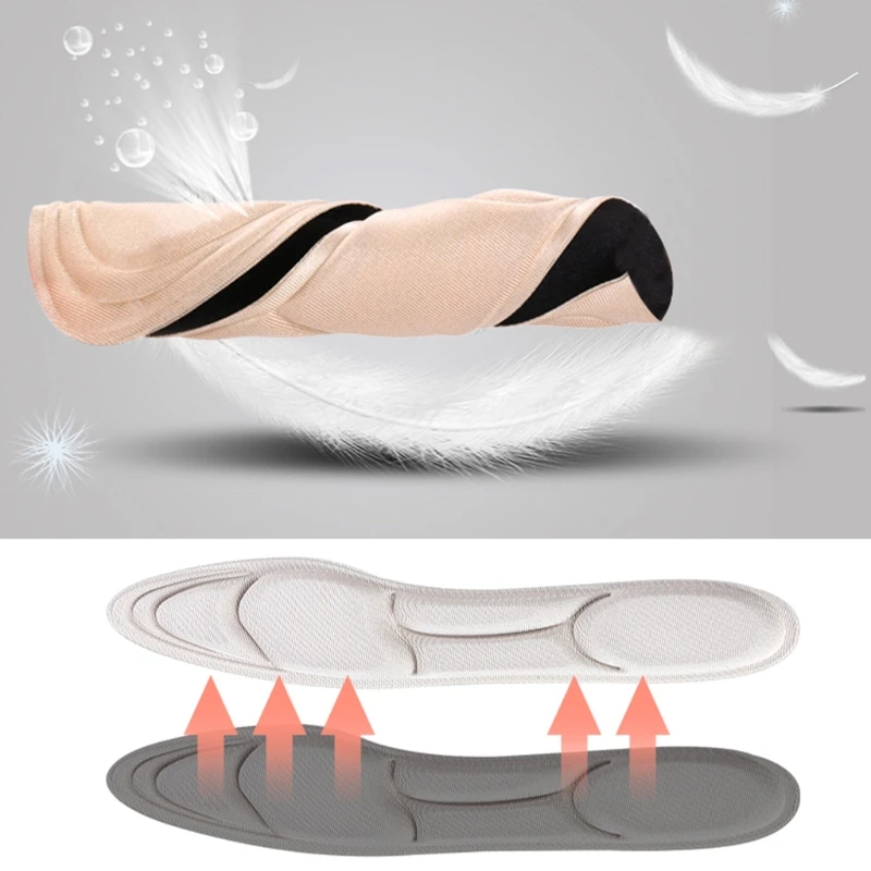

Sponge Sports Orthopedic Insoles Pads for Shoes Cushion Flatfoot Arch Support Massage Foot Insole Men Women Shoe Padding C1FF