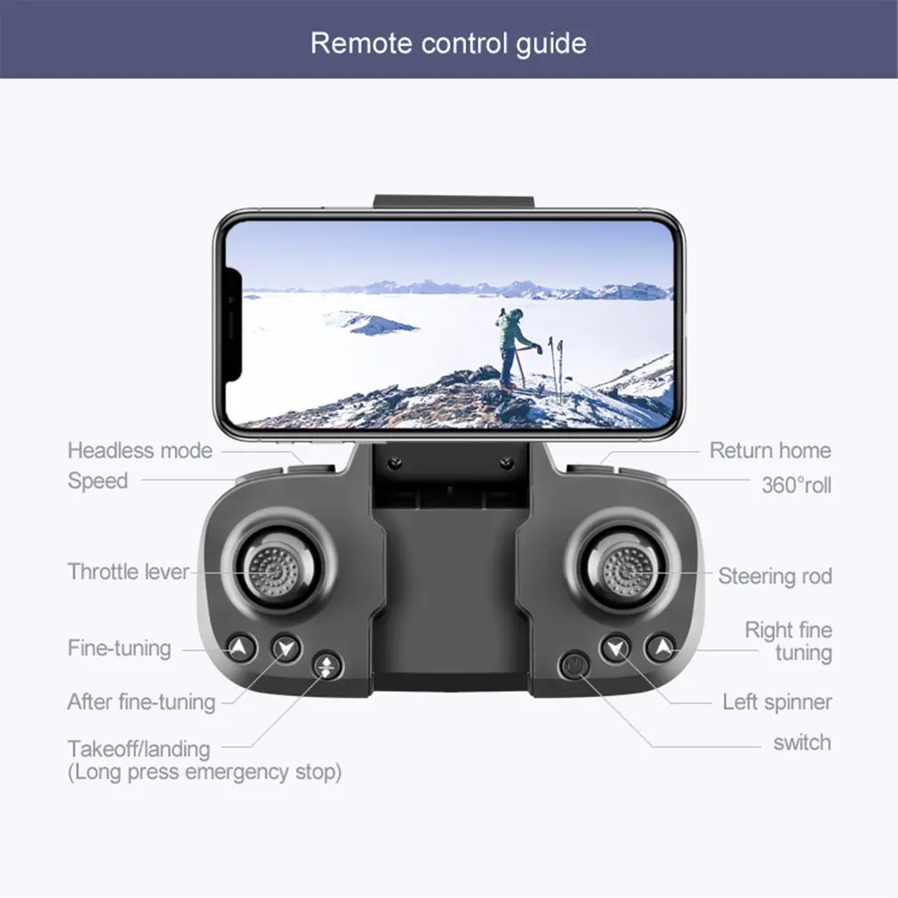 2021 New Kk1 Mini Drone 4k Hd Camera profesional Rc Drones Wifi Fpv Dron Toy Outdoor Rc Quadcopter Fixed height Helicopter Toys