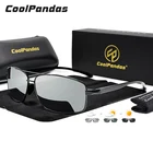 Солнцезащитные очки для мужчин и женщин, фотохромные поляризационные очки с антибликовым покрытием, для вождения