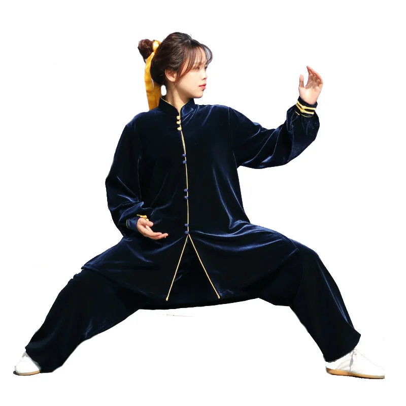 

CFDiseno Тай Чи одежда кашемир осень и зима новый толстый костюм оптовая продажа упражнений для мужчин и женщин представление Aartial Arts