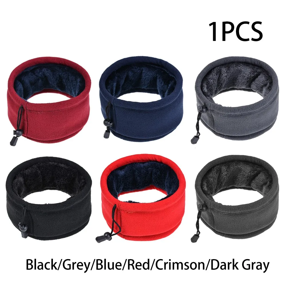 

Women Men's Warm Cycling Scarf 26*26cm Fleece For Winter Bandana Scarf Headband Scarf Shawl For Winter Warm Outdoor Sports