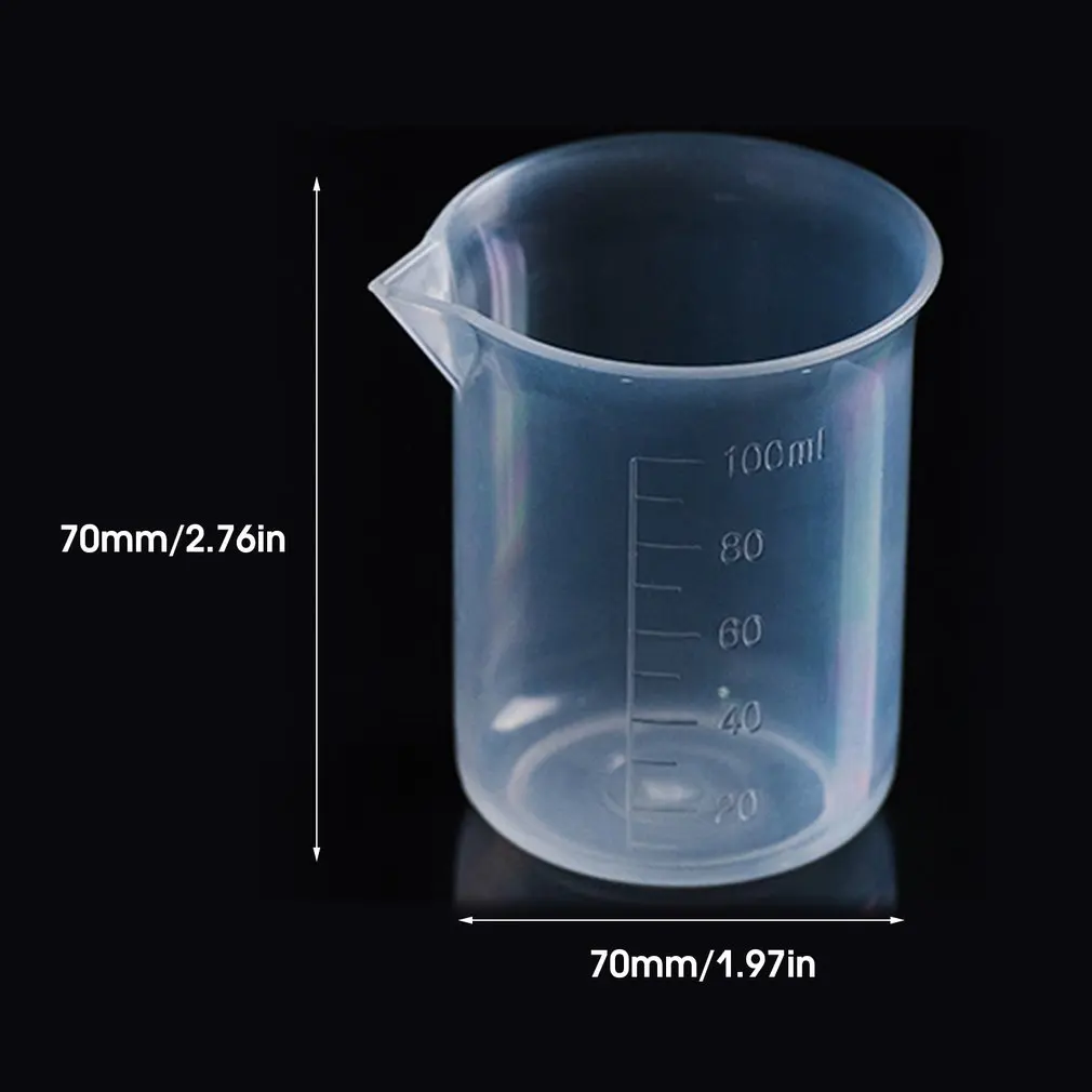 

100ml High Quality Plastic Measuring Cup Clear Scale Show Measure JugCup kitchen Container For Baking Tools Accessaries
