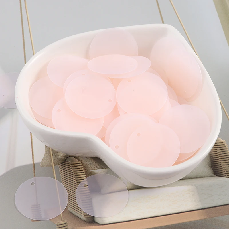 90 шт./лот матовыми пайетками 20 мм плоские круглые блесток Швейные Craft для