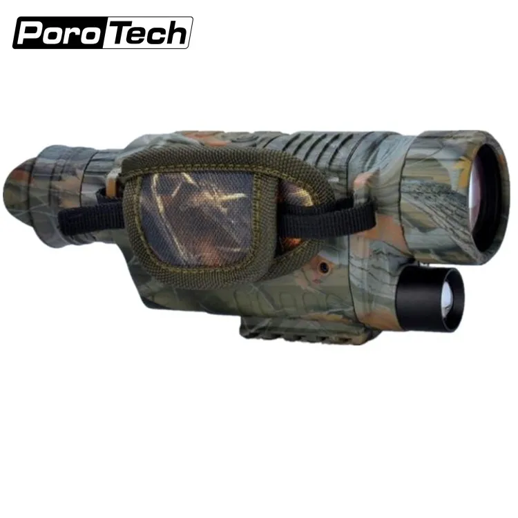 

Natural Observation Monocular 5x-8x Zoom Digital Telescope 850nm Night Vision Camera Video Recorder P15s Monocular Darkness