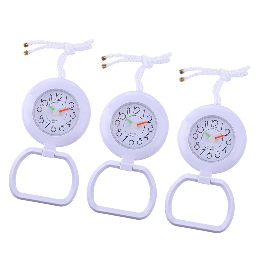 3x ванная комната Душ настенные часы кухонные полотенце кольцо крюк