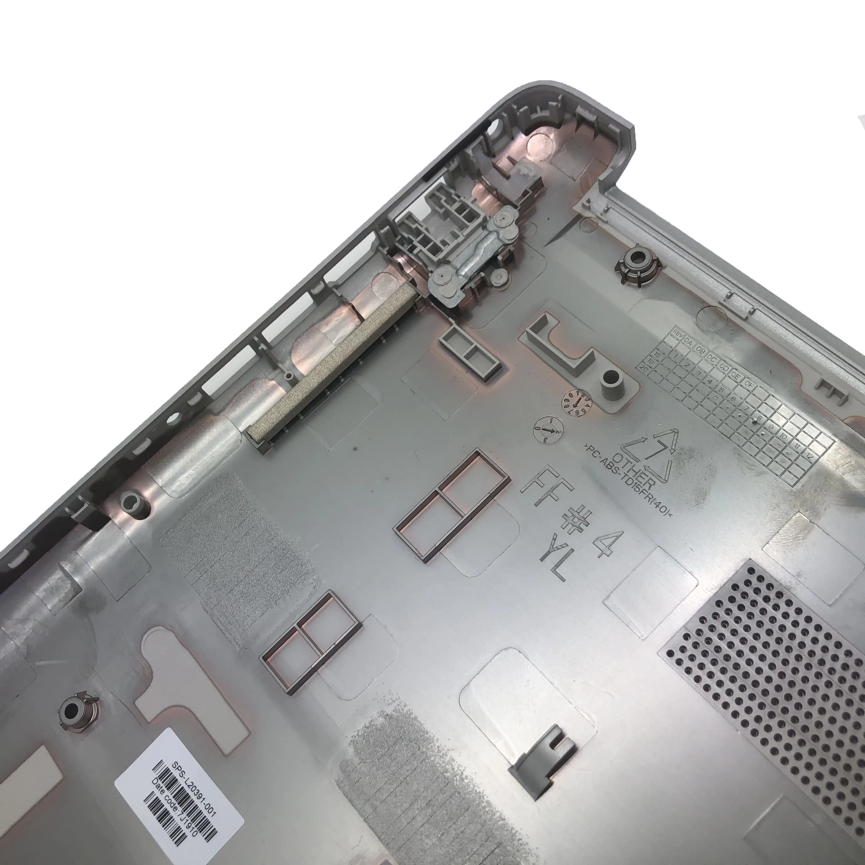 НОВЫЙ для HP Pavilion 15-DA 15-DR 15-DB 250 255 G7 низ чехол Крышка L20391-001 AP29M000E00 серебристый |