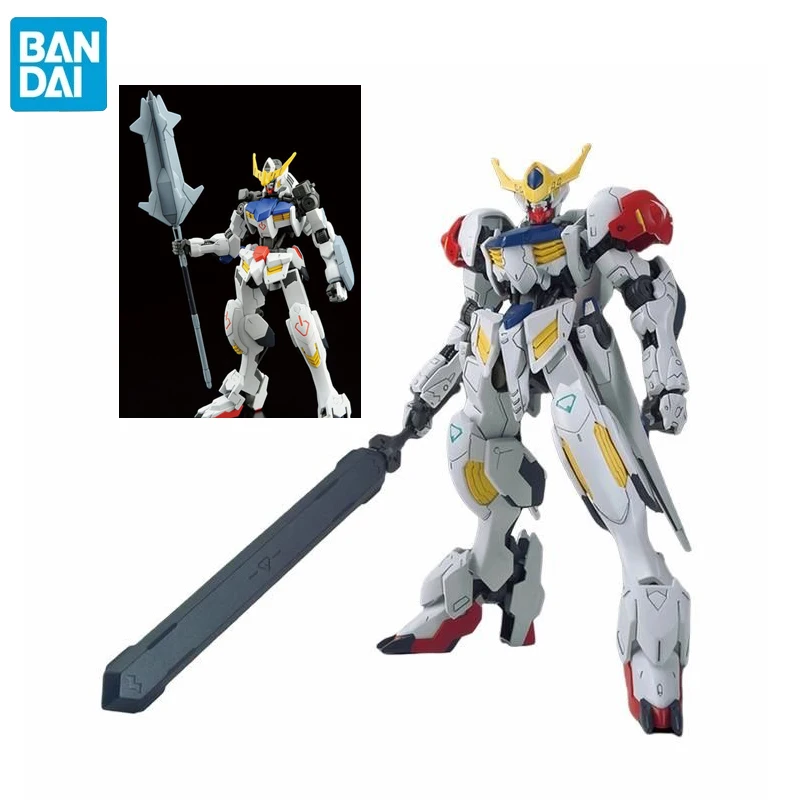 

Bandai Gundam Hg Ibo 021 001 Barbatos Lupus Iron-blooded Orphans Scale 1/144 Model Assembled Robot Toy Anime Action Figure Gunpl