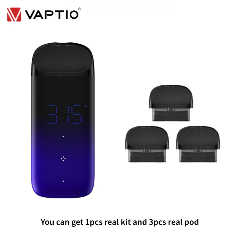 Электронная сигарета Vaptio 13WPod System электронная с аккумулятором 400 мАч | Электроника