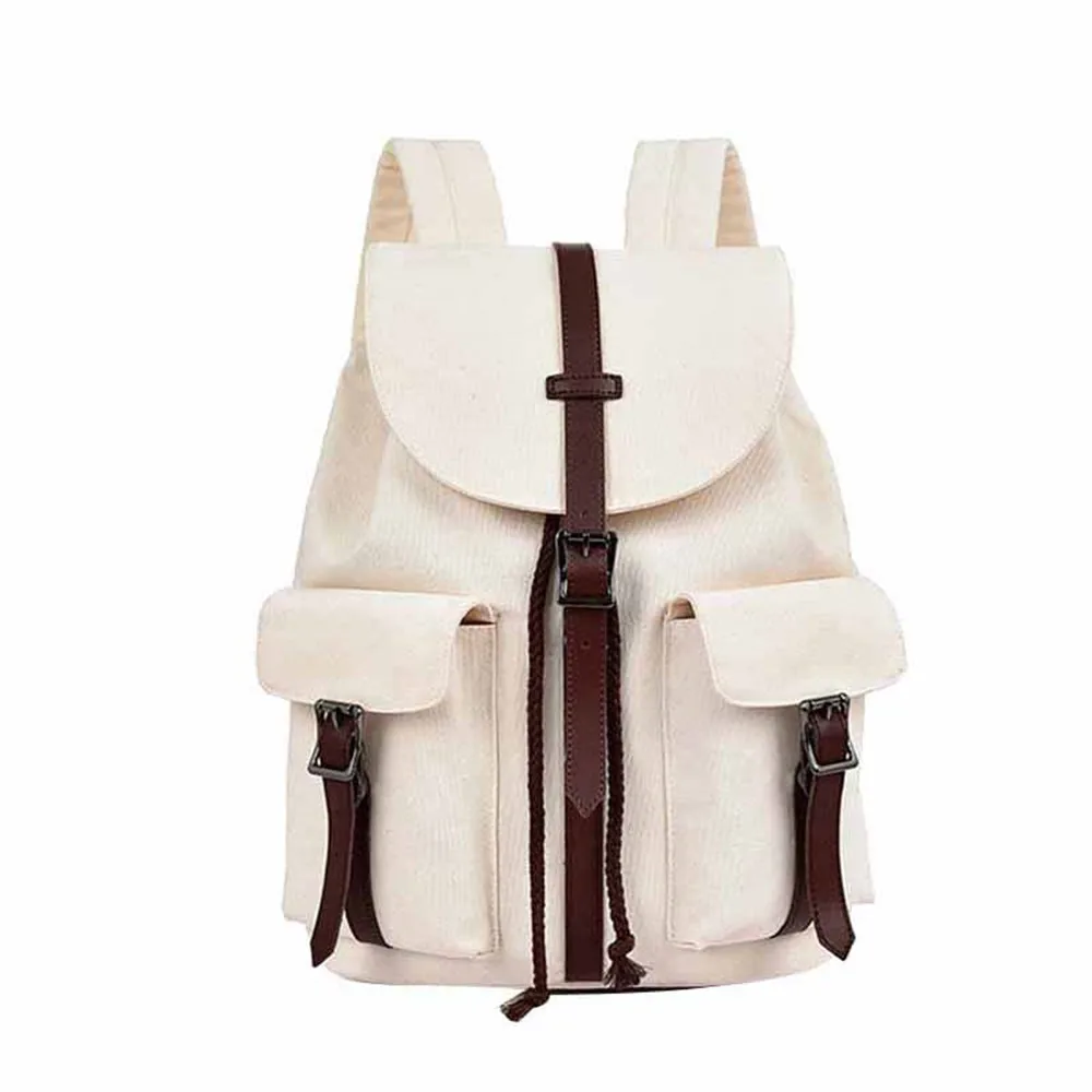 

Холщовый Рюкзак Унисекс, для ноутбука, для подростков