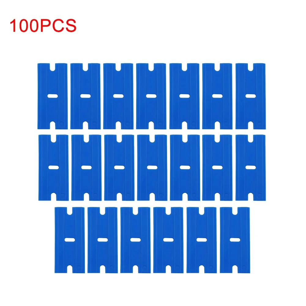 

Double Edge Razor Blades And Scraper Plastic Cleaning Glass Spare blades 40mm