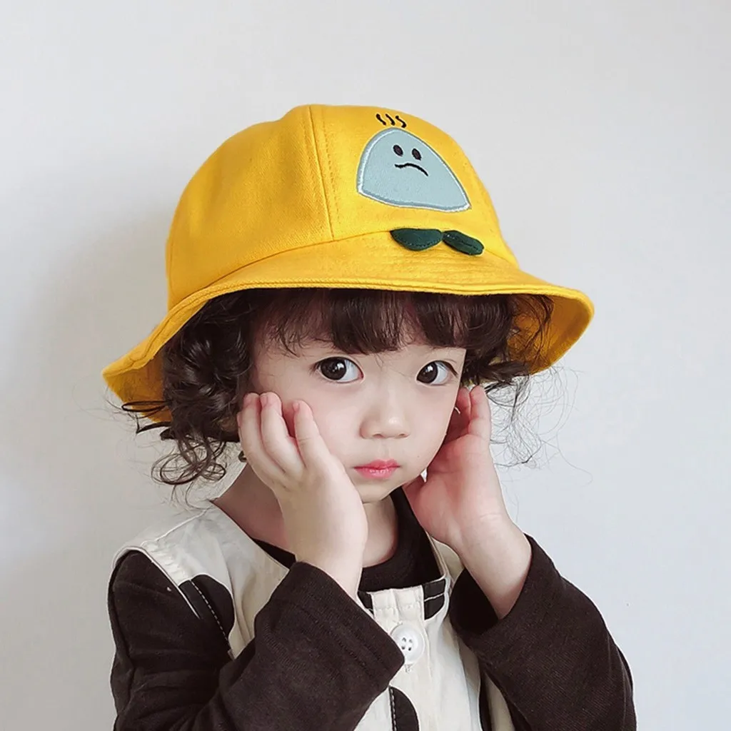 Модная новинка летняя Солнцезащитная шляпа для маленьких мальчиков и девочек