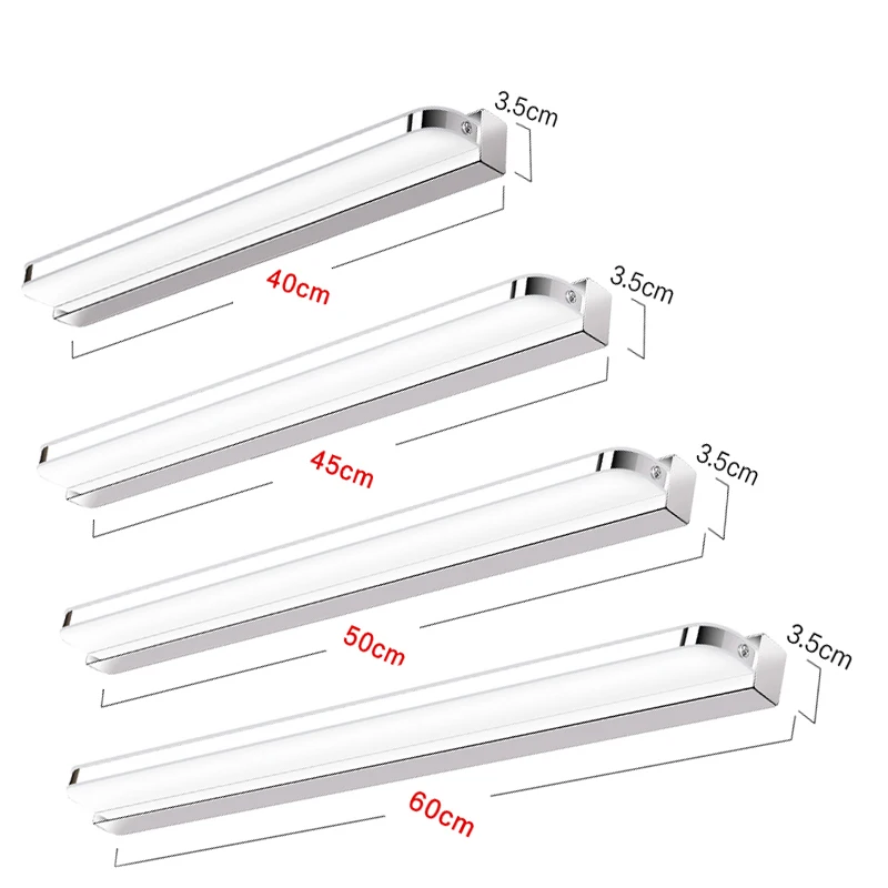 

Wall lamp Led wall light vanity light bathroom led mirror lamp nordic design bedroom bathroom home decor wall sconce Aluminum