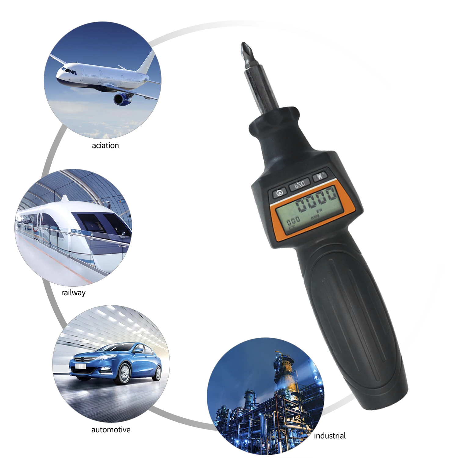 Цифровой винт с предельным моментом затяжки драйвер мини Регулируемый ручной