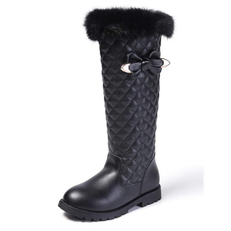 Детские Ботинки martin кожаные ботинки модные зимние сапоги до колена для девочек