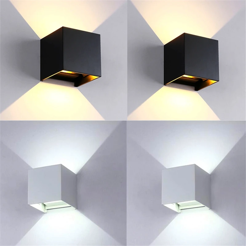 Уличная Водонепроницаемая светодиодная настенная лампа комнатный садовый