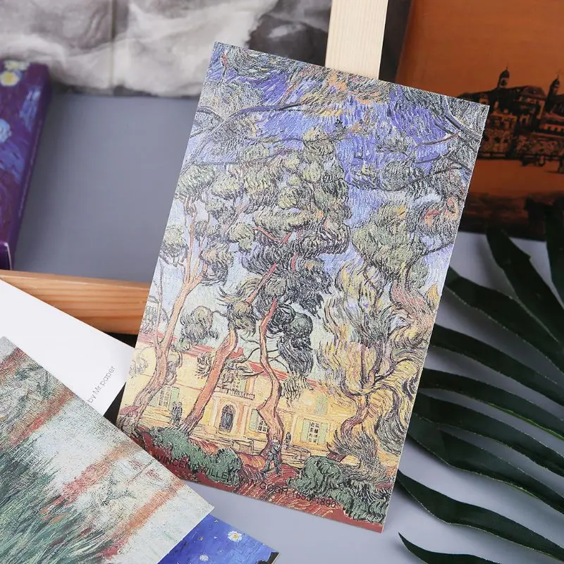 30 листов картины знаменитого человека ретро винтажная открытка Рождественская