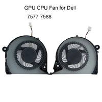 computer cooling fans for dell inspiron 15 g7 7577 7588 laptop cpu gpu cooler fan 04mr2y 4mr2y 02jjcp 2jjcp 07cjf8 7cjf8 new