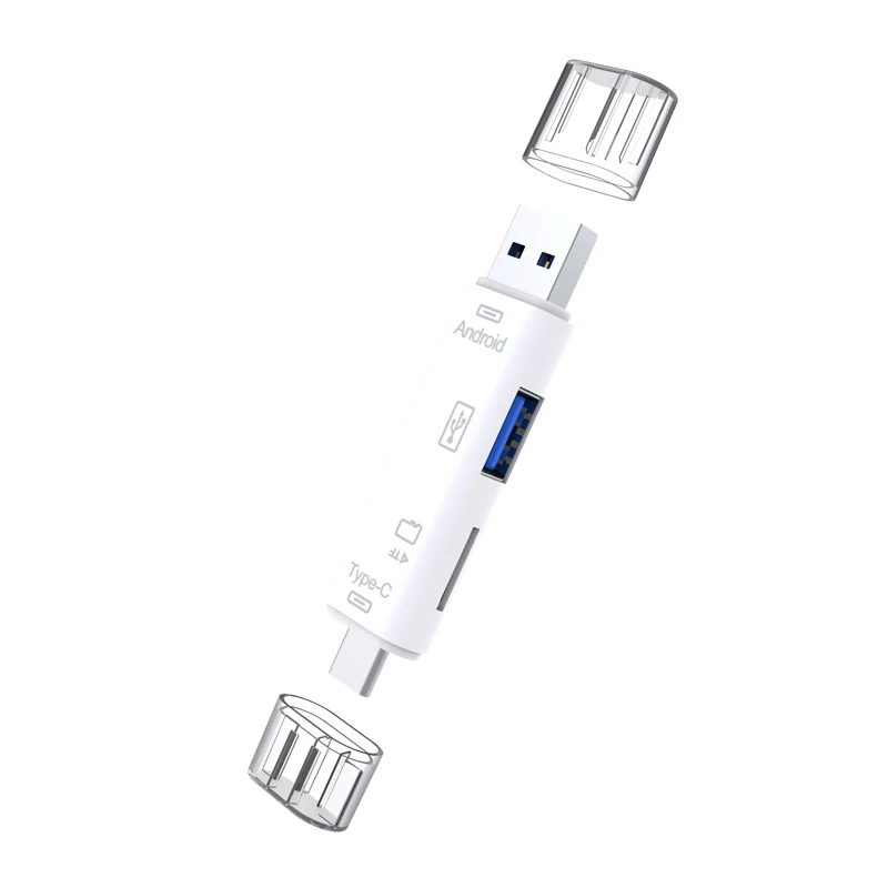 Универсальный адаптер Micro USB OTG/USB 2 0 кардридер для карт SD SDHC TF M2 MMC MS PRO DUO |