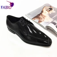 french cowhide mens shoes lace up mens business shoes hand made mens shoes