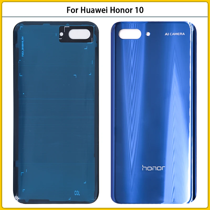 Новый корпус батареи чехол стекло для huawei honor 10 батарея задняя панель Задняя