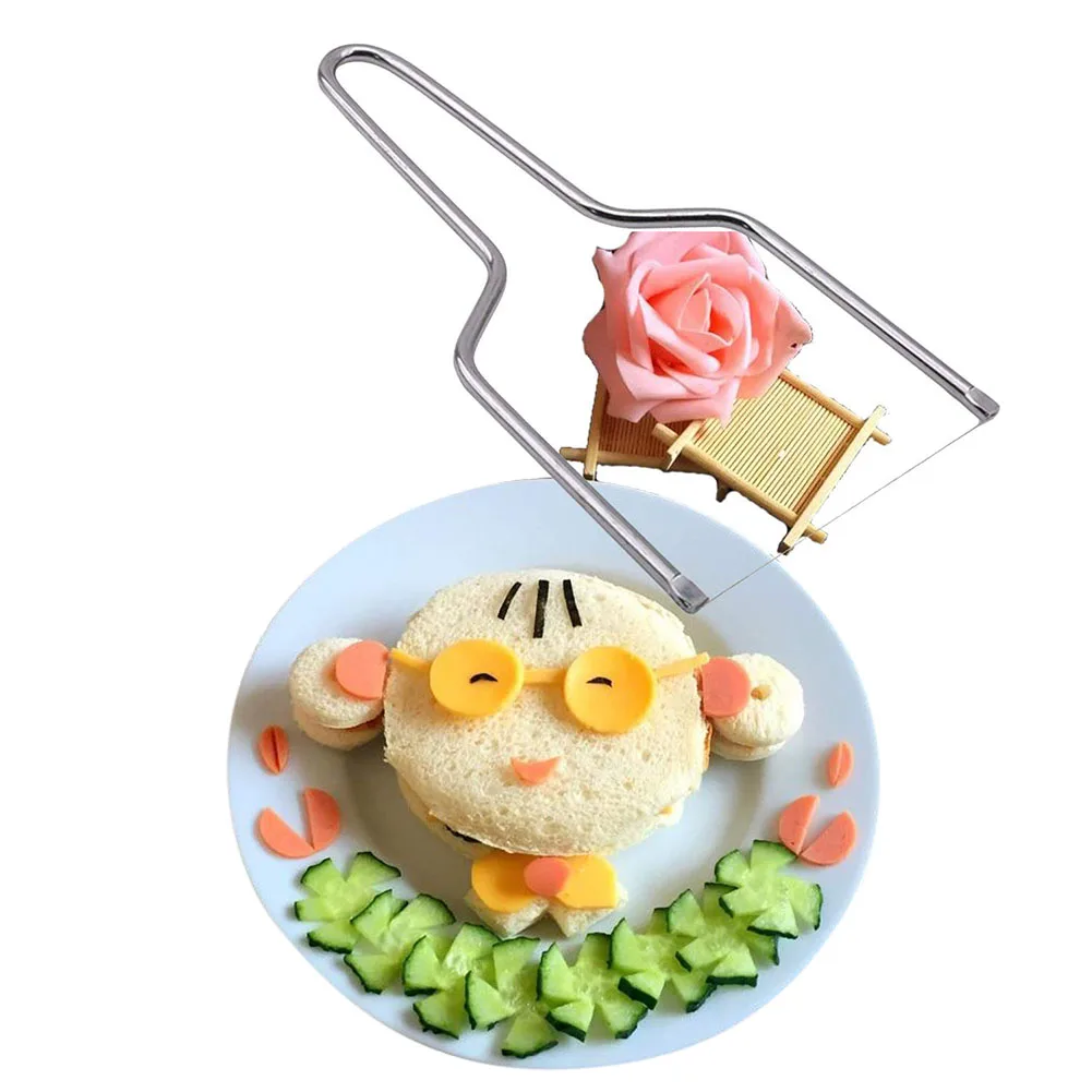 Резак для сыра резак из нержавеющей стали с проволокой ручной масла инструменты