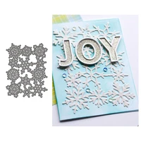 snowflake metal cutting dies for scrapbooking handmade tools mold cut stencil new diy card make mould model craft decoration